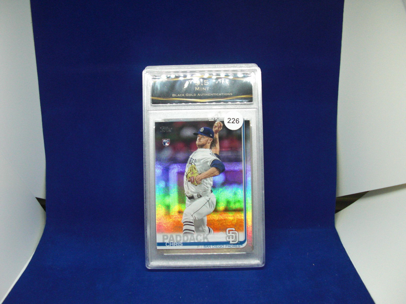 bga graded cris paddack rookie mint 9.5 (1 of 1)