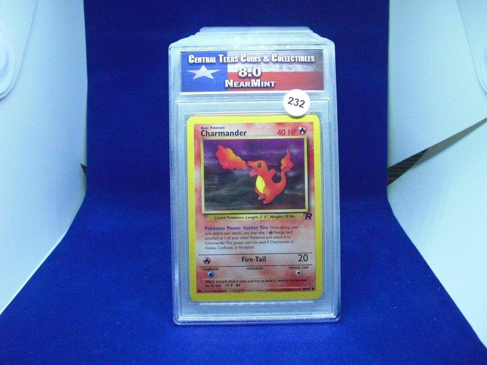 ctcc graded pokemon charmander mint 8 (1 of 1)