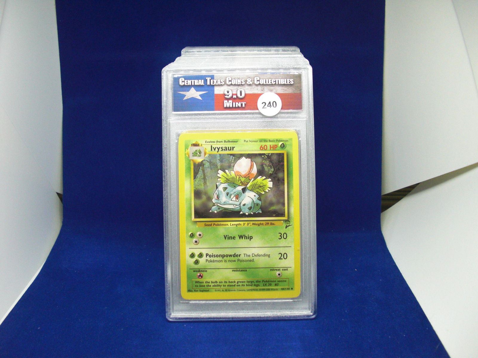 ctcc graded pokemon ivysaur mint 9 (1 of 1)