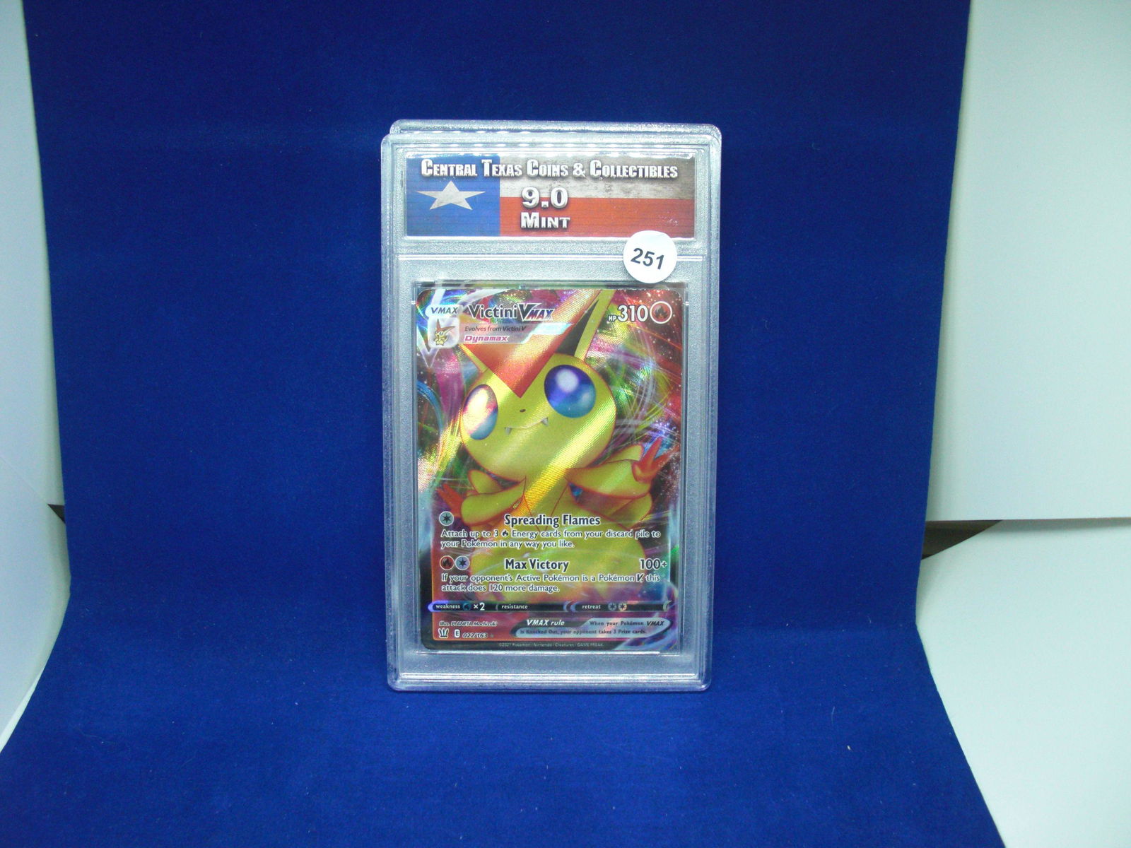 ctcc graded pokemon victin vmax mint 9 (1 of 1)