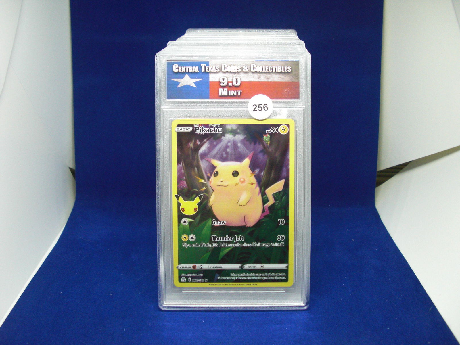 ctcc graded pokemon pikachu mint 9 (1 of 1)