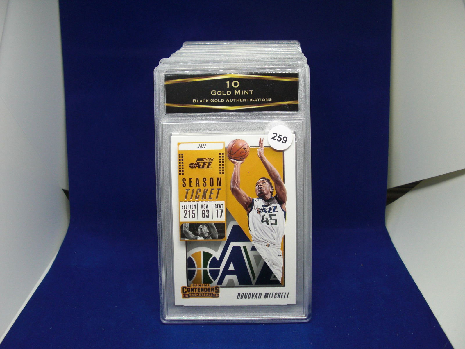 bga graded donovan mitchell mint 10 (1 of 1)