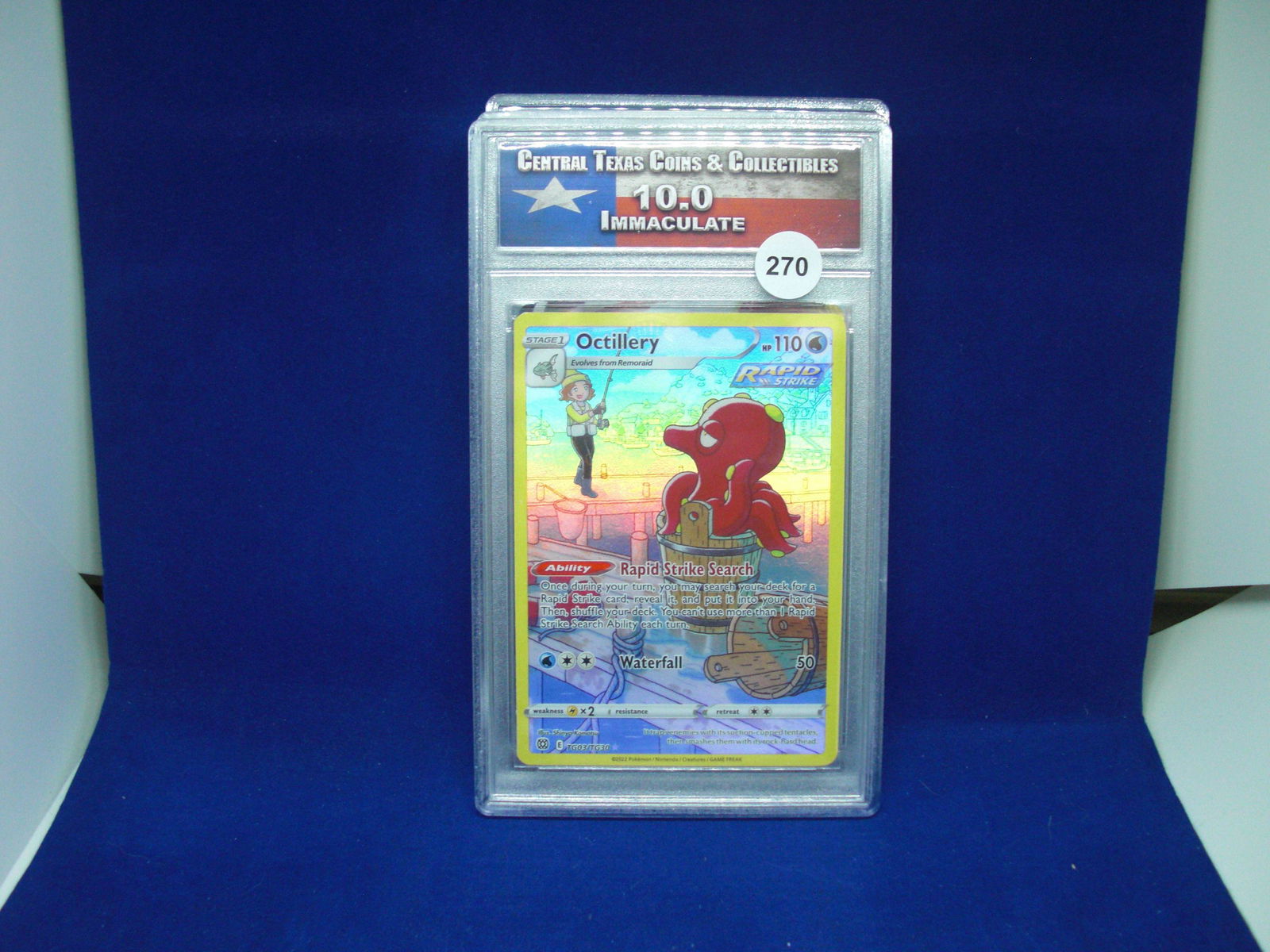 ctcc graded pokemon octillery mint 10 (1 of 1)