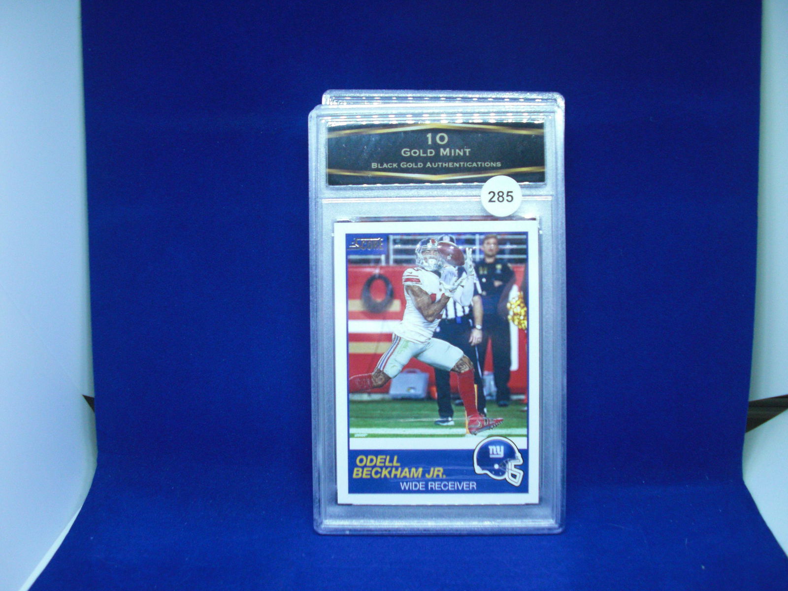 bga graded odell beckham jr mint 10 (1 of 1)