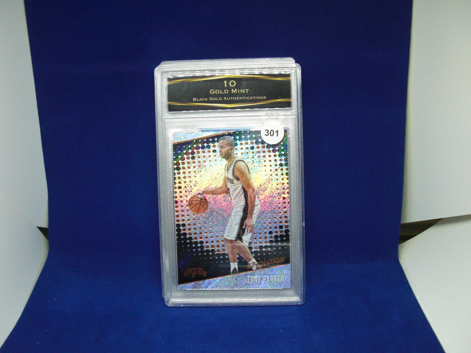 bga graded tony parker mint 10: nice graded card