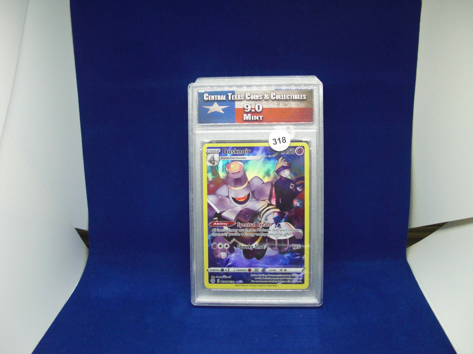 ctcc graded pokemon dusknoir mint 9 (1 of 1)