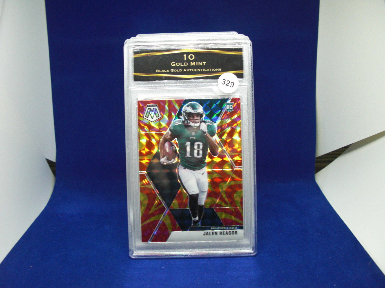 bga graded jalen reagor rookie mint 10 (1 of 1)