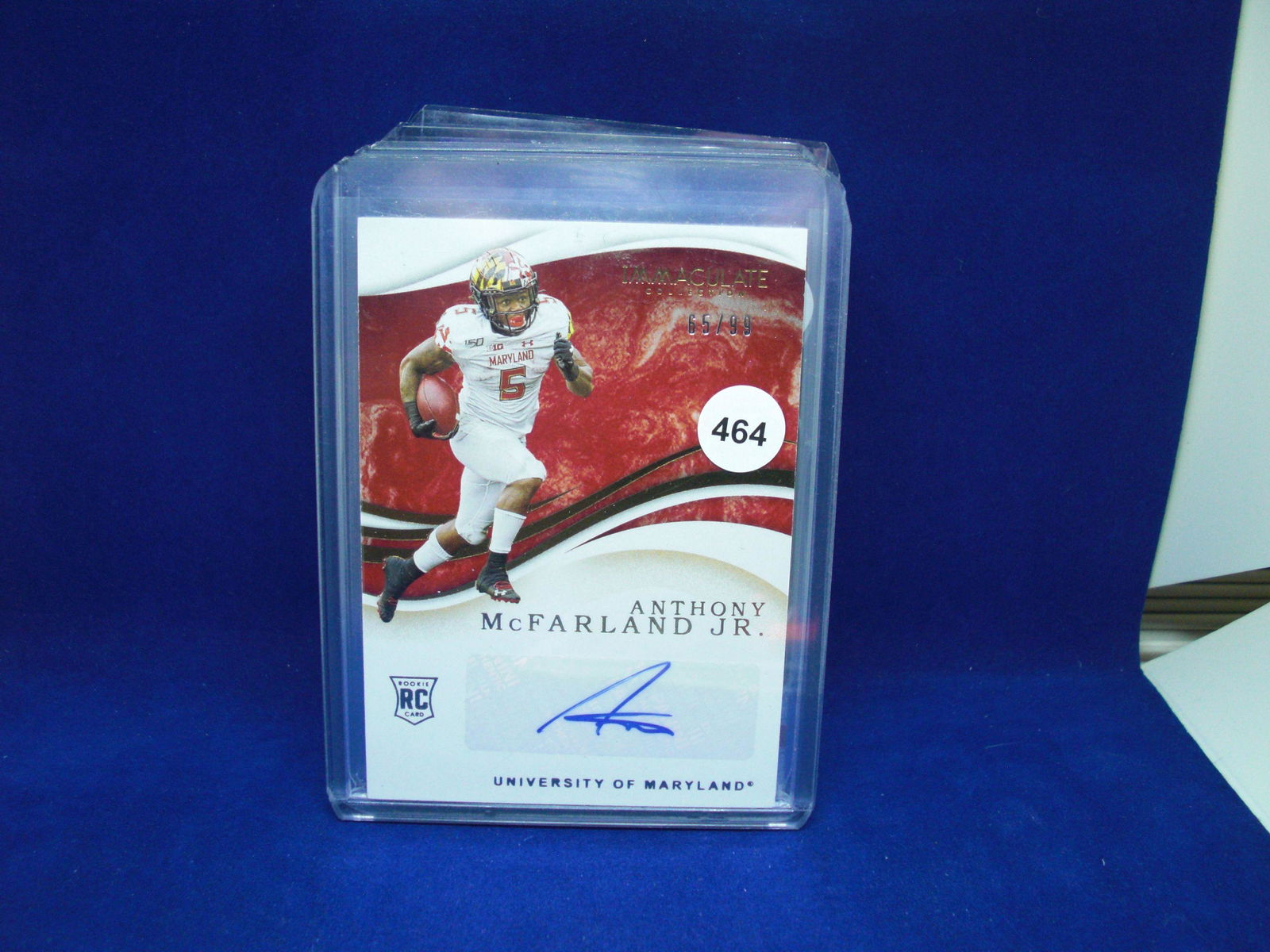 immaculate anthony mcfarlant rookie auto #65/99 (1 of 1)