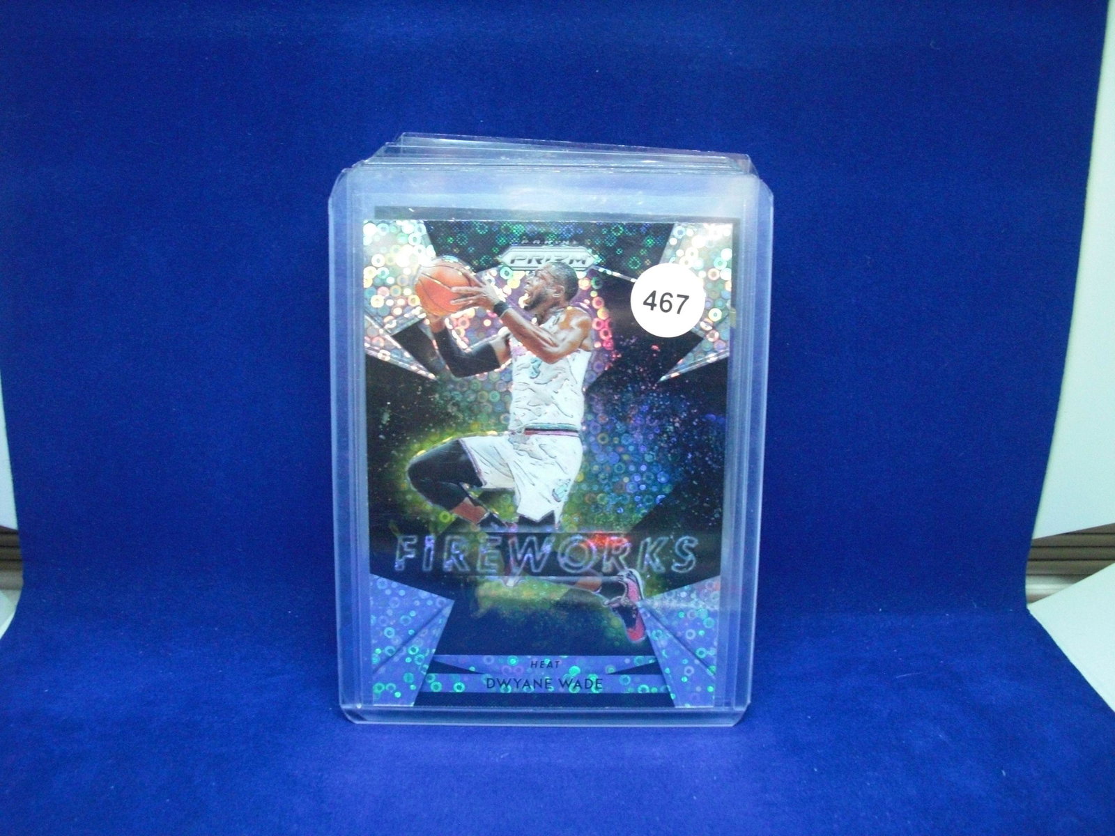 dwayne wade fireworks: in top loader