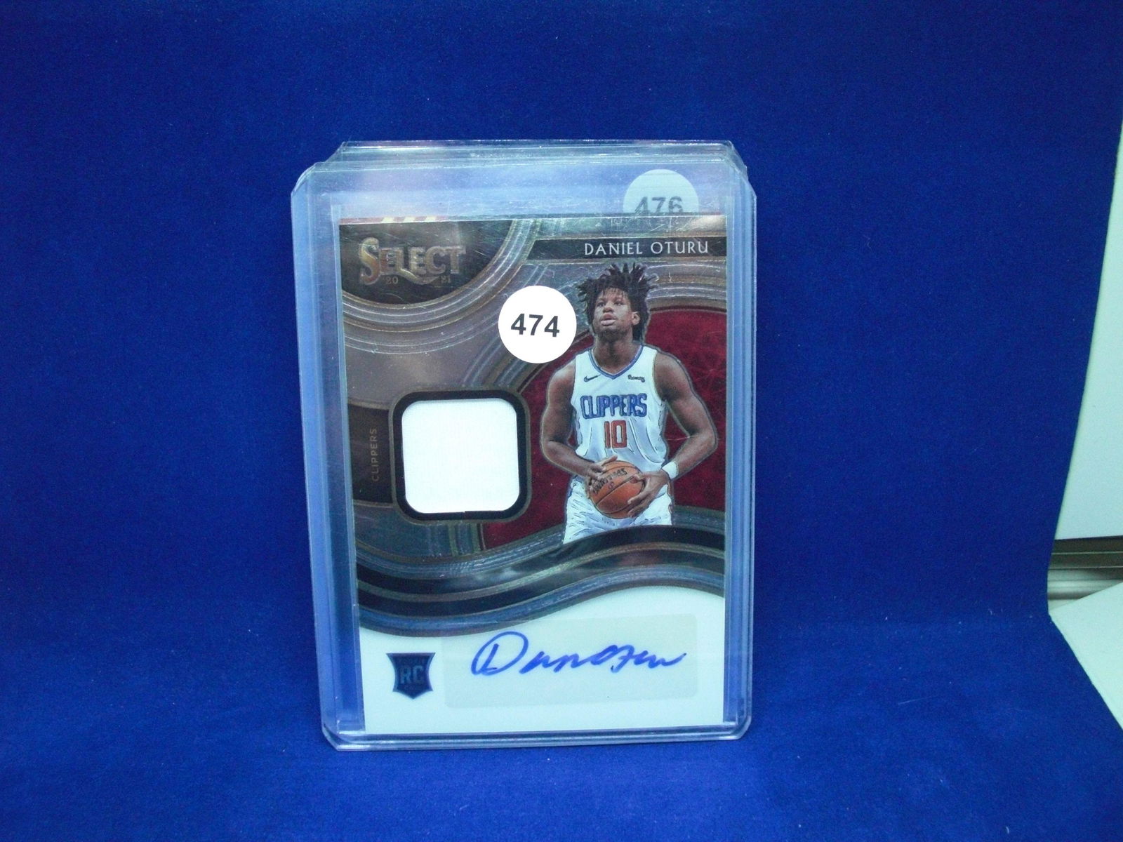 daniel oturu auto/jersey rookie select #038/199 (1 of 1)