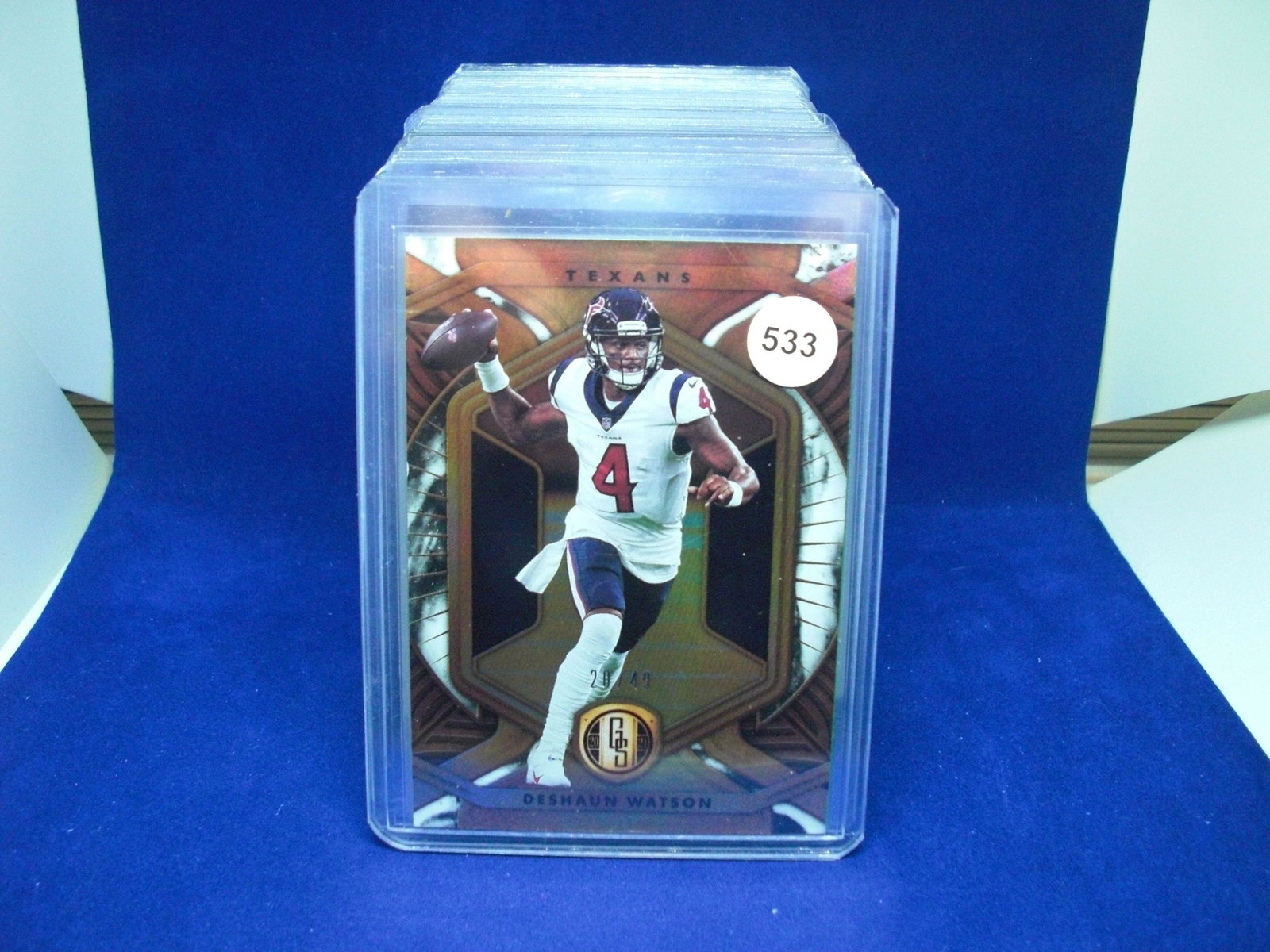 deshaun watson #20/49: in top loader