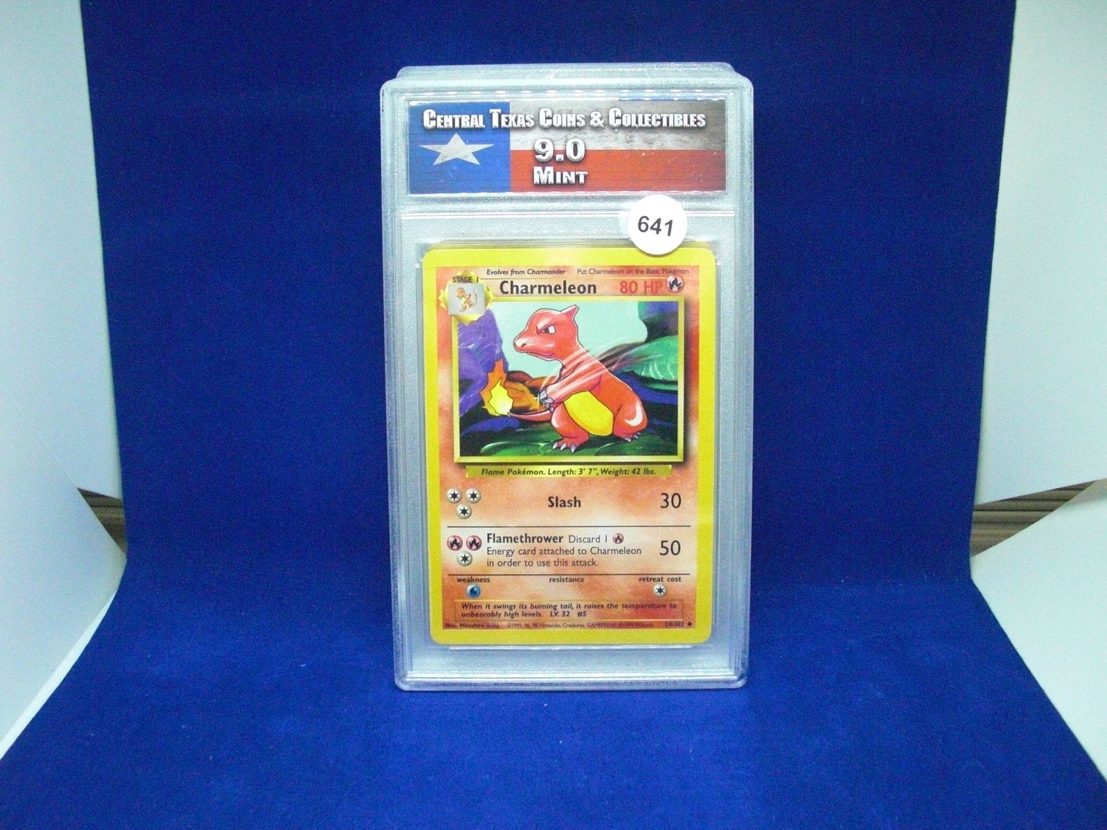 ctcc graded pokemon charmeleon mint 9 (1 of 1)
