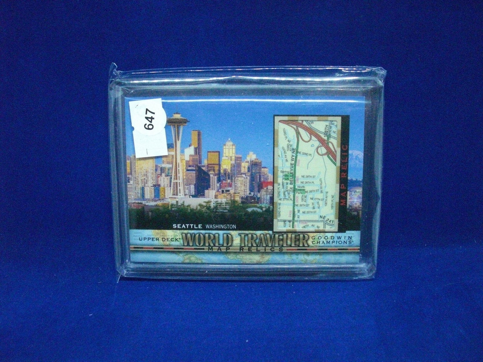 world traveler with map seattle washington: in top loader