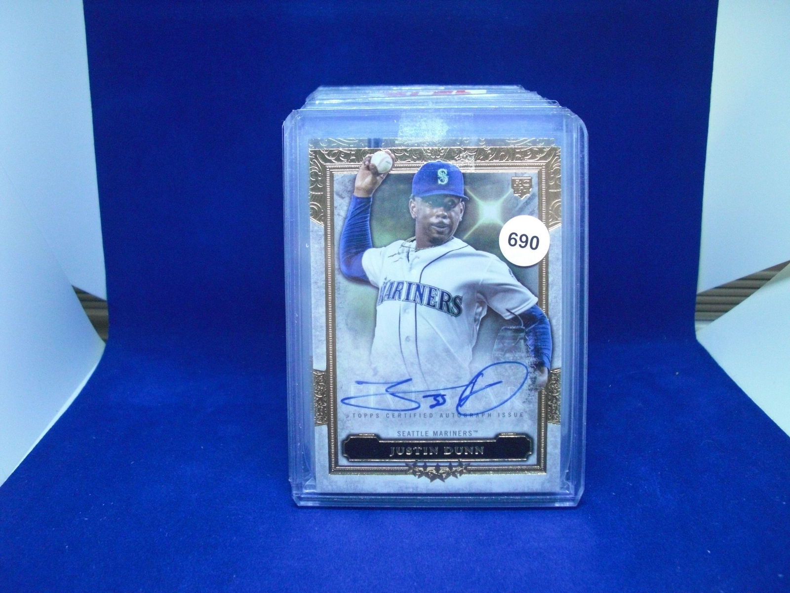 justin dunn auto rookie (1 of 1)