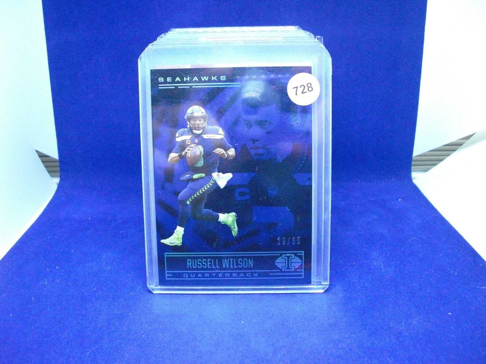 russell wilson #29/35: in top loader