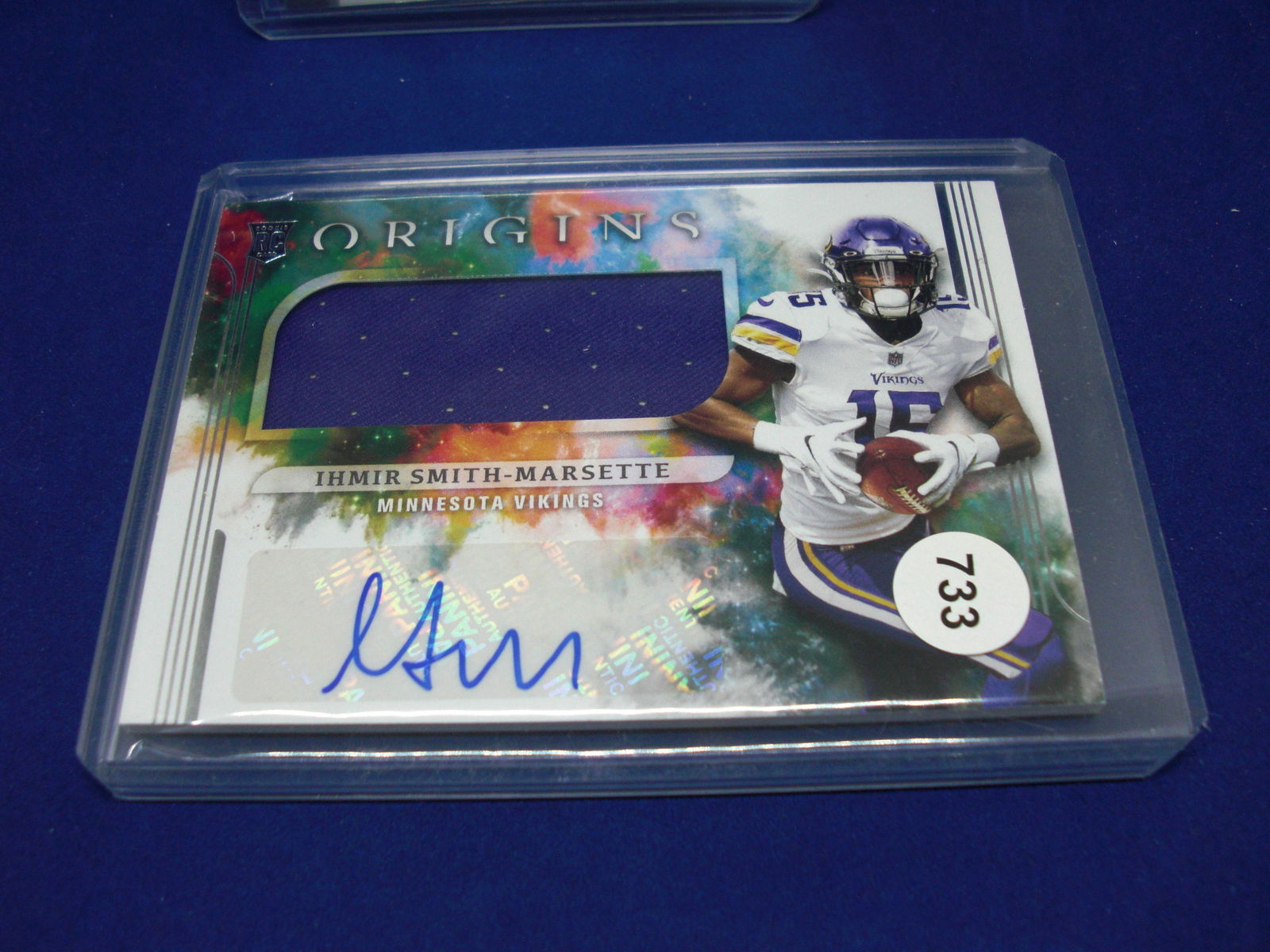 ihmir smith marsette auto/jersey rookie origins (1 of 1)