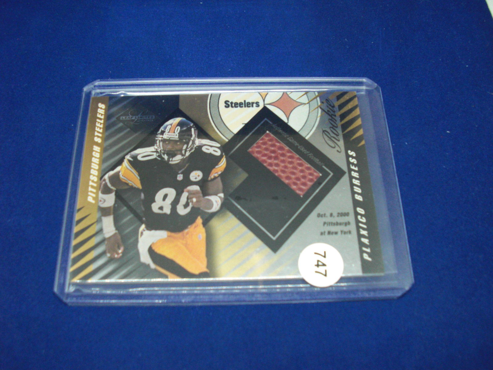plaxico burress game used ball #67/250 (1 of 1)