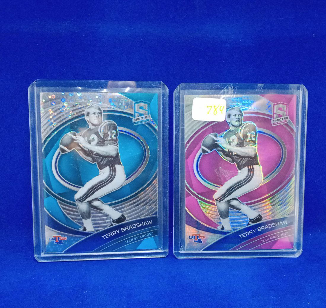 Terry Bradshaw Spectra numbered short prints (1 of 2)