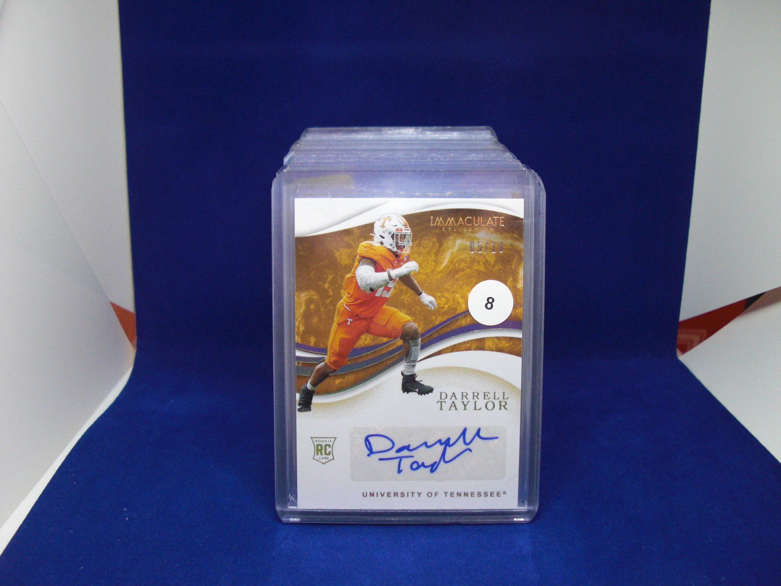 darrell taylor rookie auto #05/10 (1 of 1)