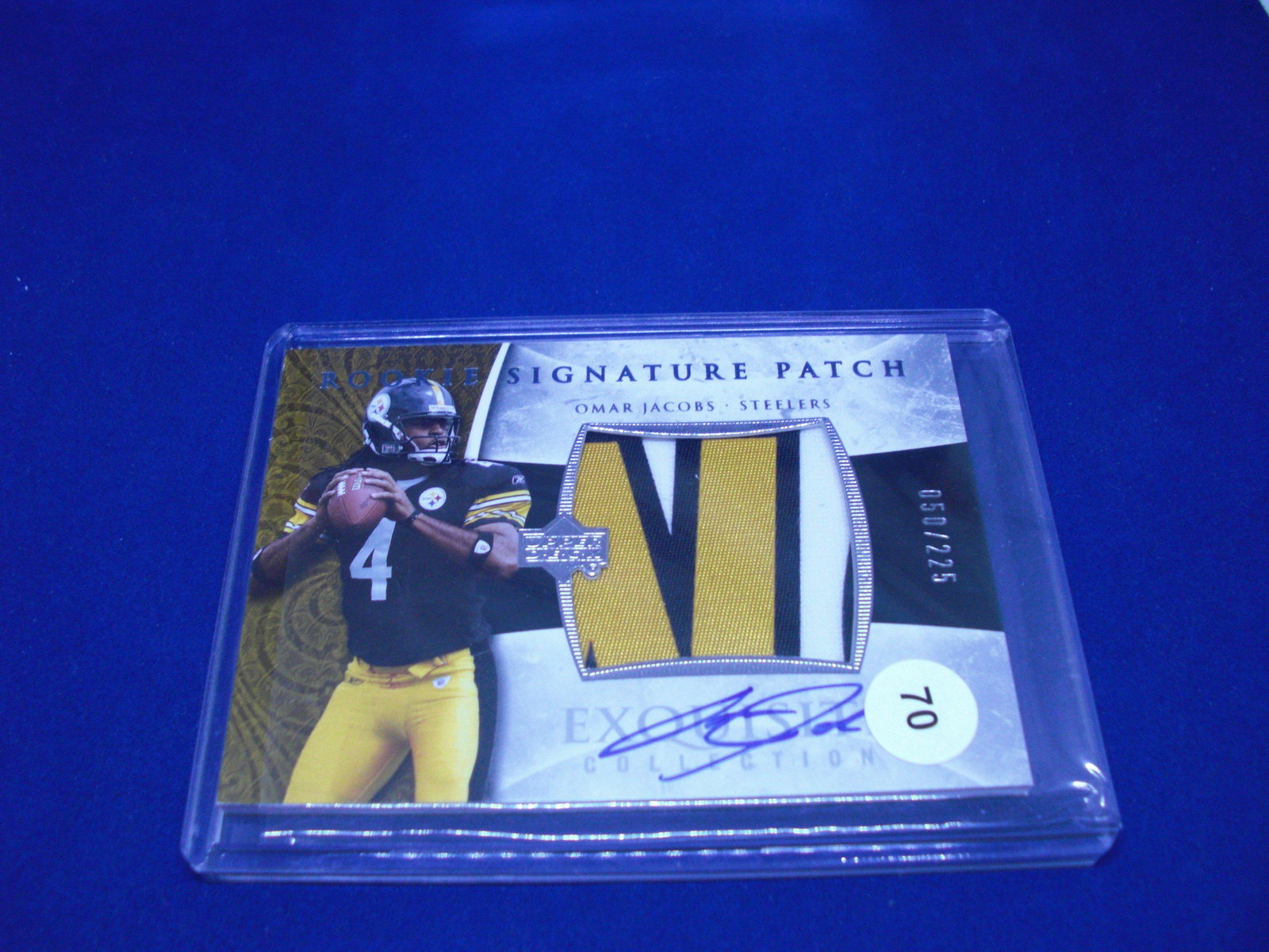 omar jacobs patch/auto #050/225: in top loader