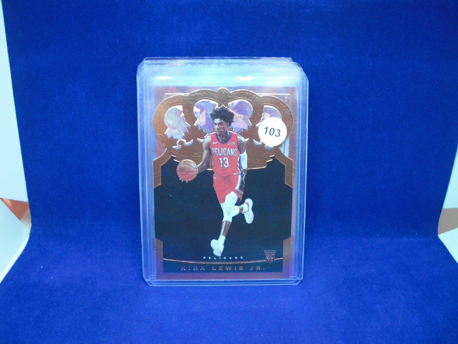 kira lewis jr rookie: in top loader