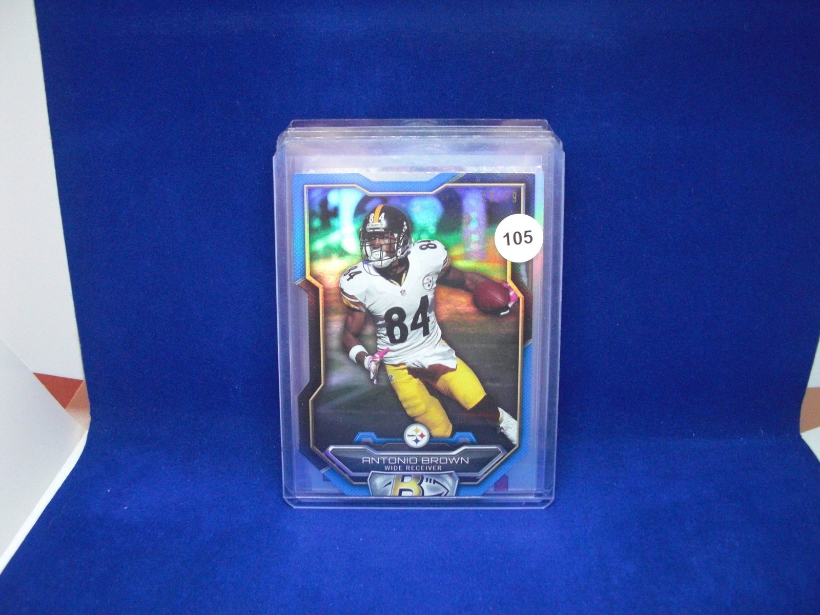 antonio brown #53/99: in top loader