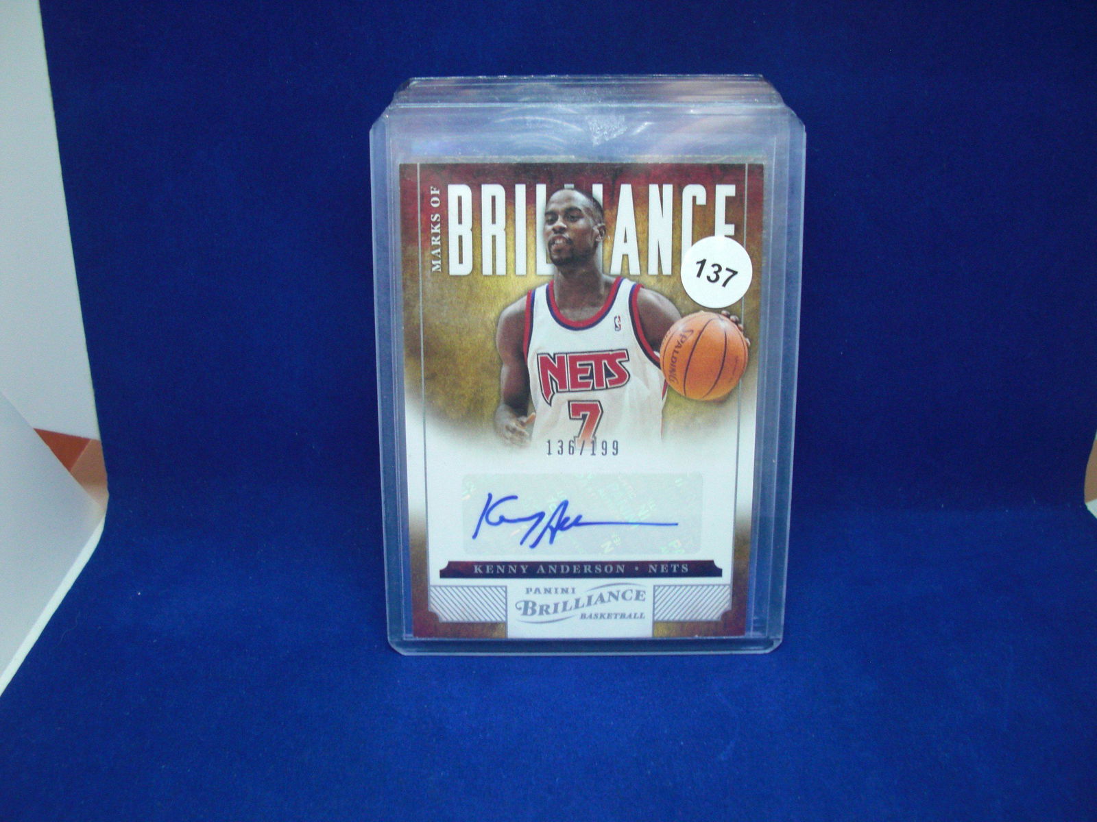 kenny anderson auto #136/199 (1 of 1)