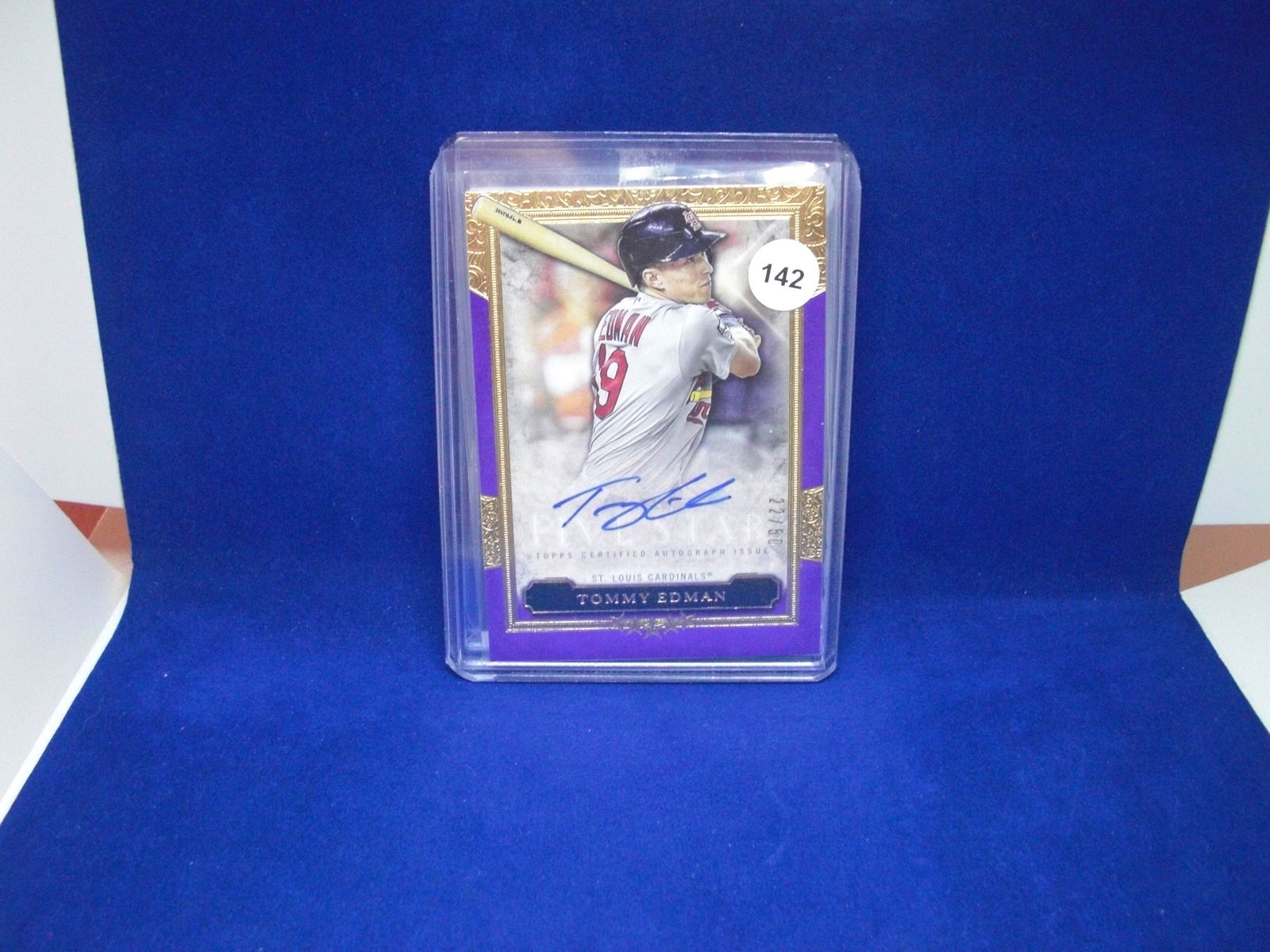 tommy edman auto #22/50 (1 of 1)