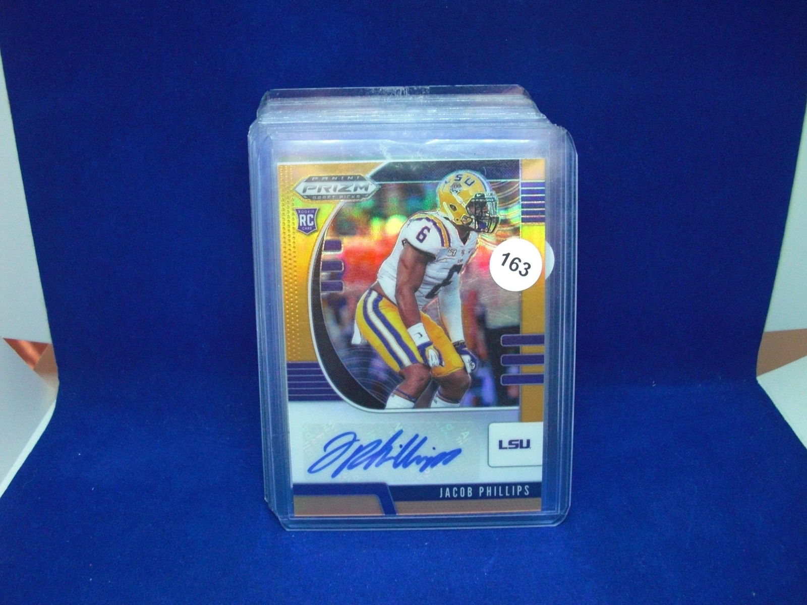 jacob phillips rookie prizm auto #105/149 (1 of 1)