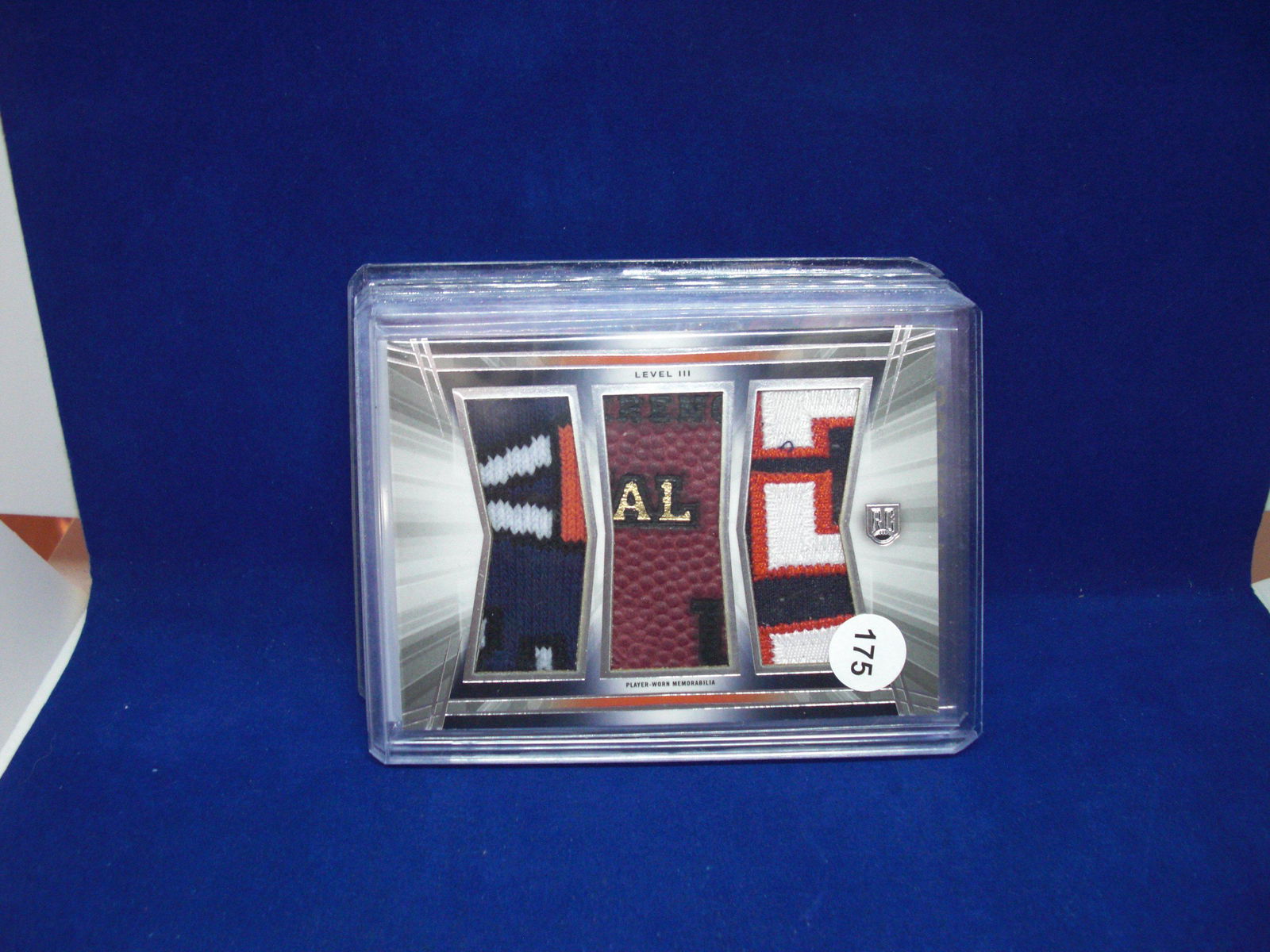 kr'deem carey patch/game used ball rookie (1 of 1)