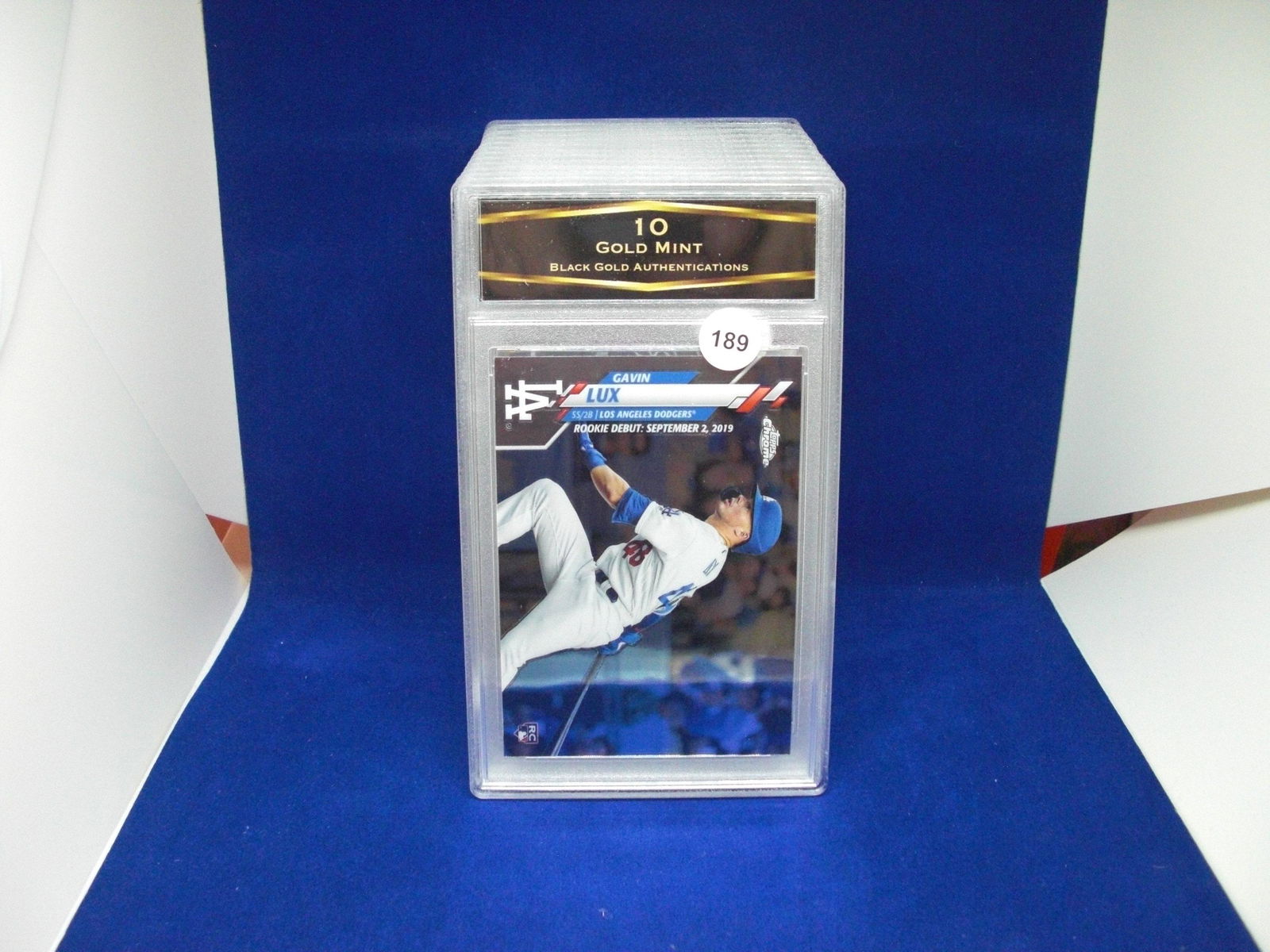 bga graded  gavin lux mint 10 (1 of 1)