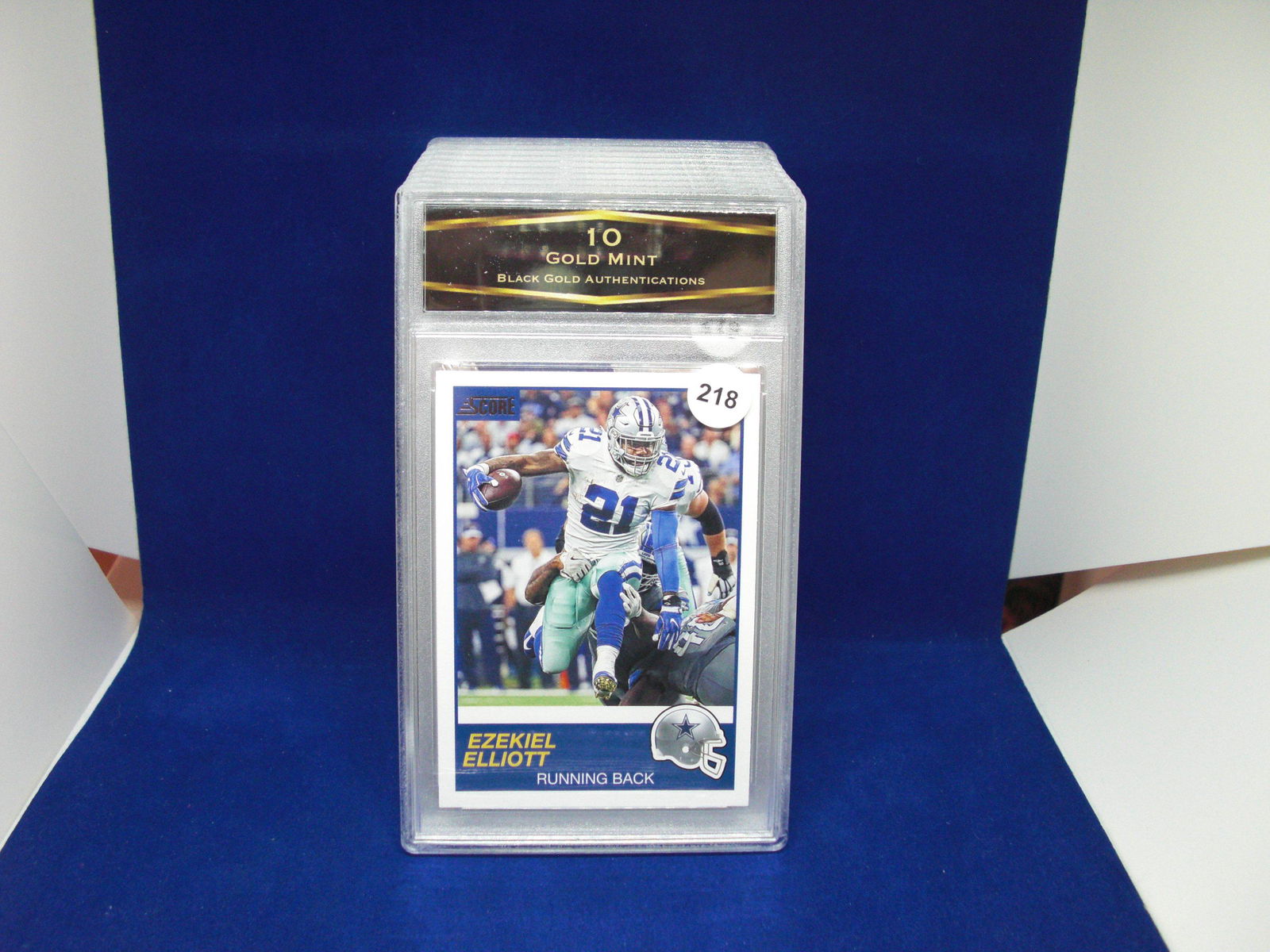 bga graded ezekiel elliott mint 10: nice graded card