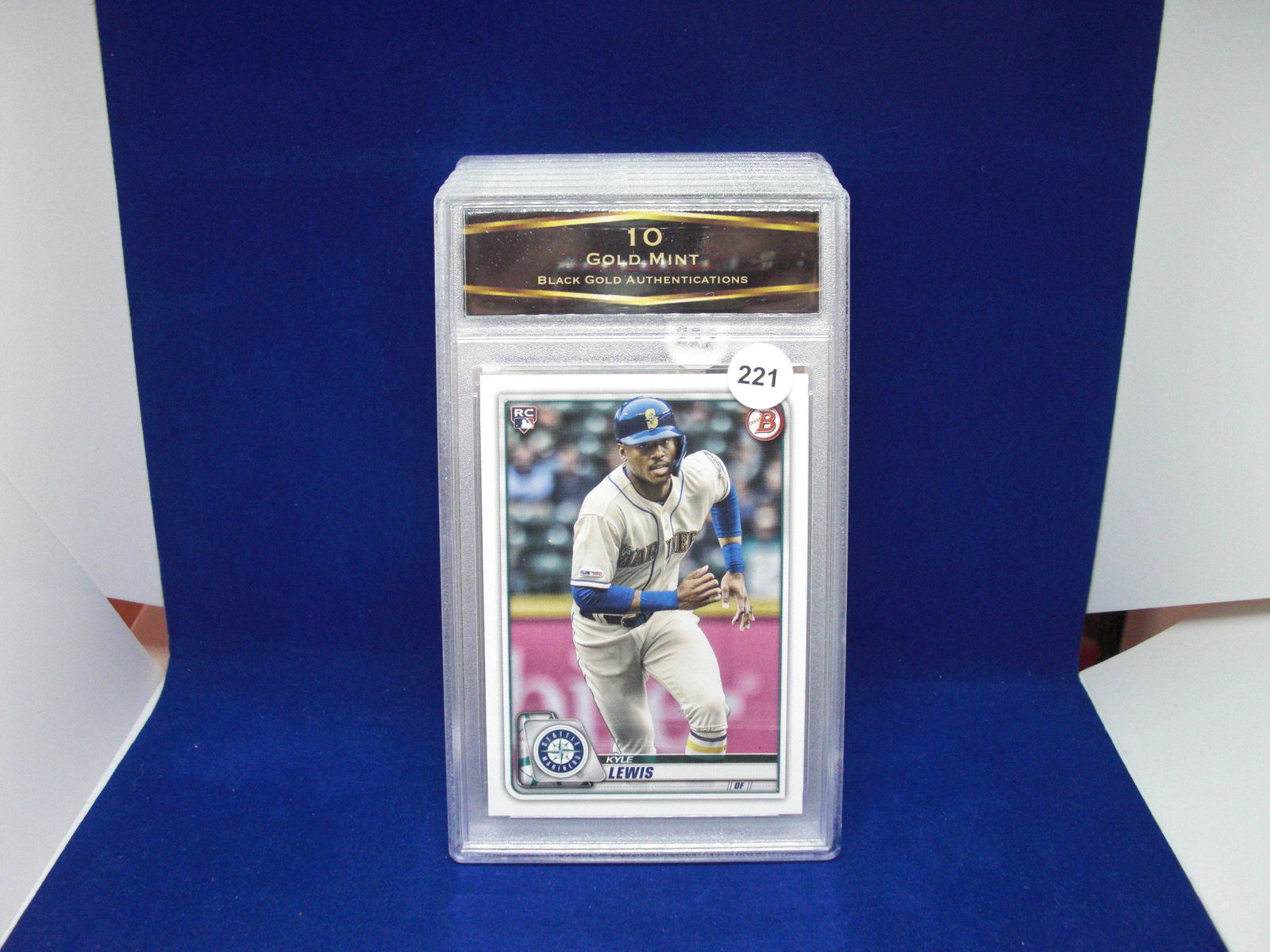 bga graded kyle lewis rookie mint 10 (1 of 1)