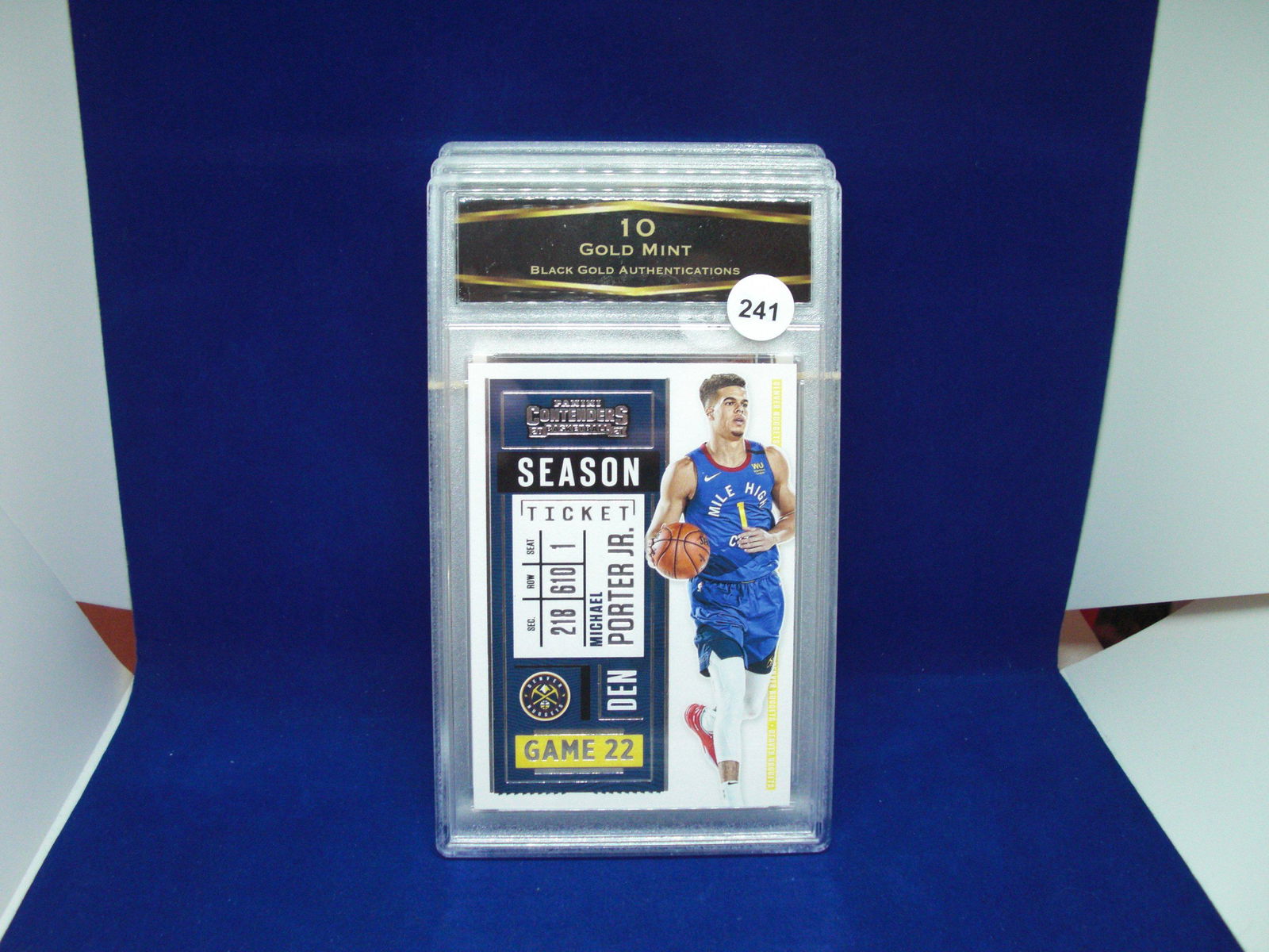 bga graded michael porter jr mint 10 (1 of 1)