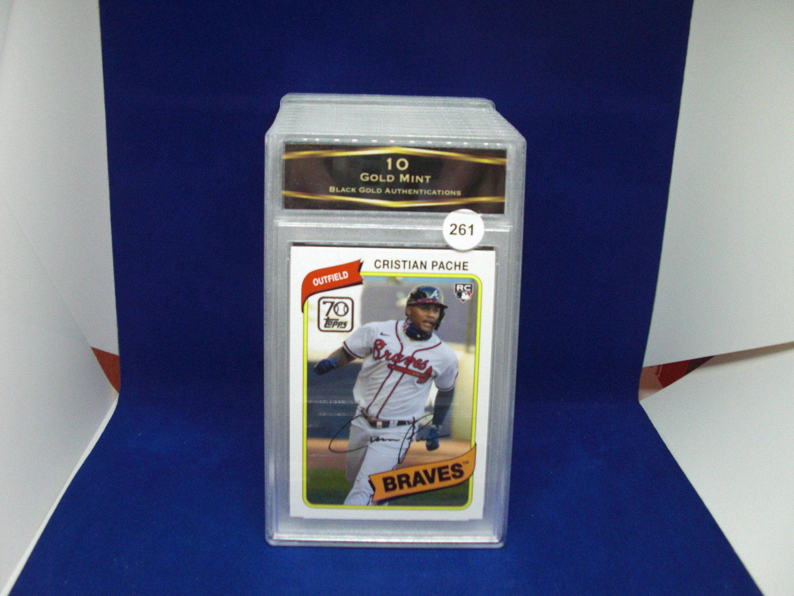 bga graded mint 10 cristian pache rookie (1 of 1)