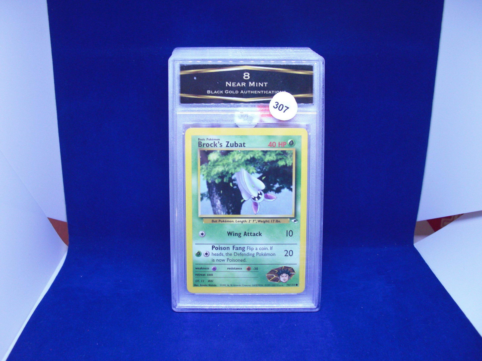 bga graded brocks zubat mint 8 (1 of 1)