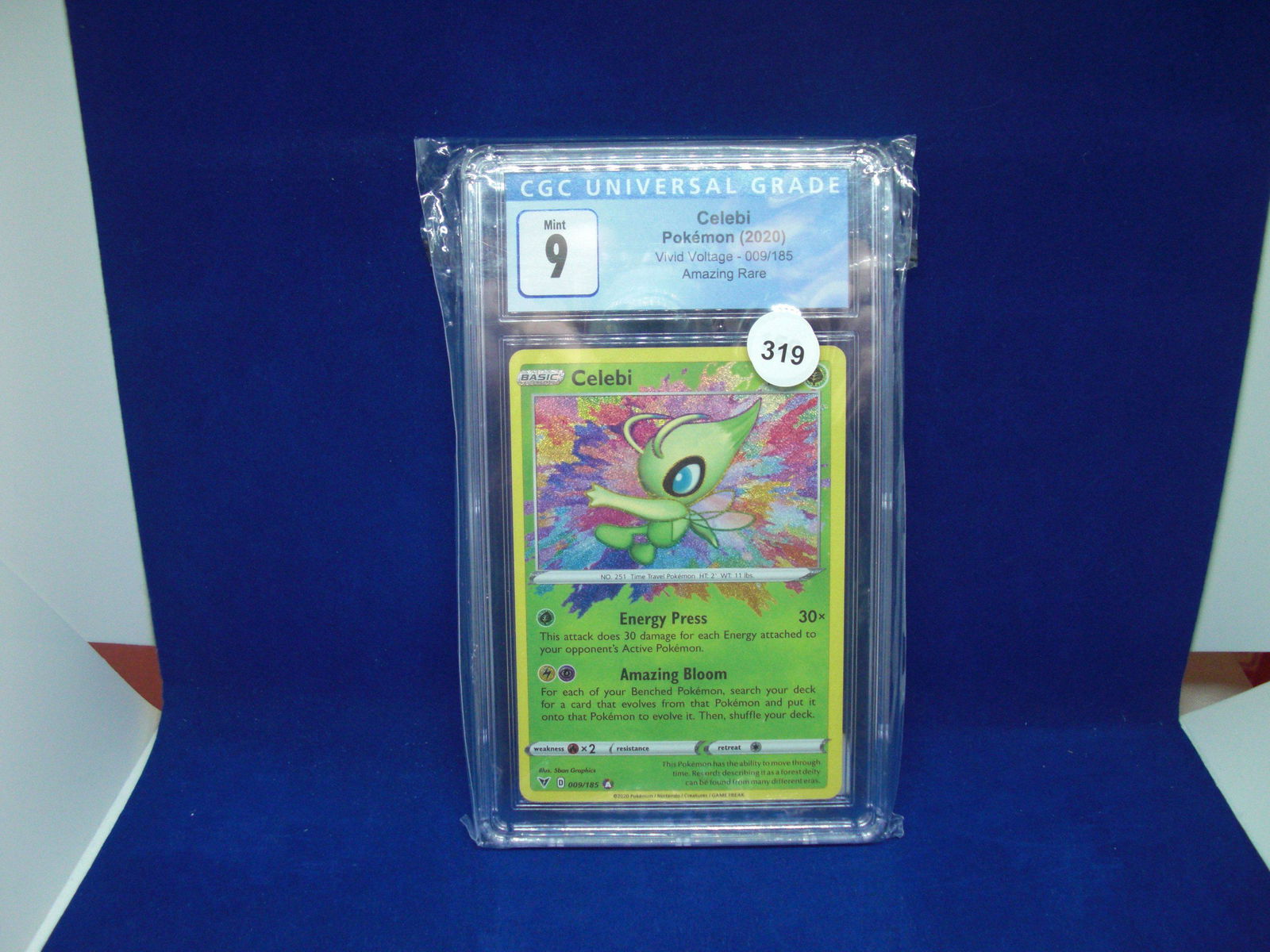 cgc graded pokemon celebi mint 9 (1 of 1)