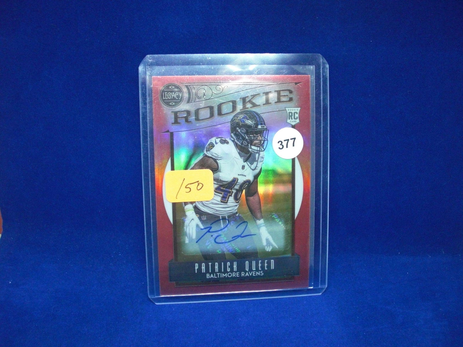 patrick queen auto rookie #42/50 (1 of 1)