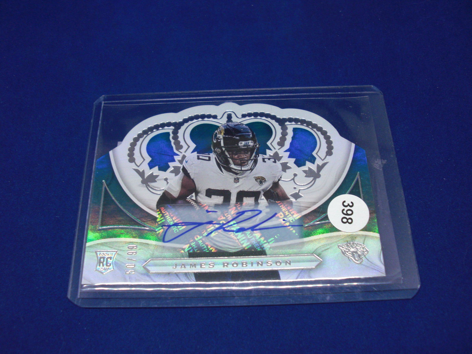 james robinson auto rookie #50/99 (1 of 1)