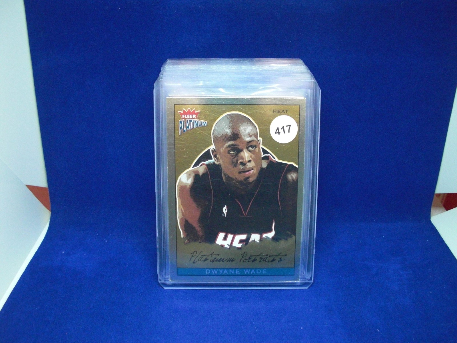 dwayne wade platinum: in top loader