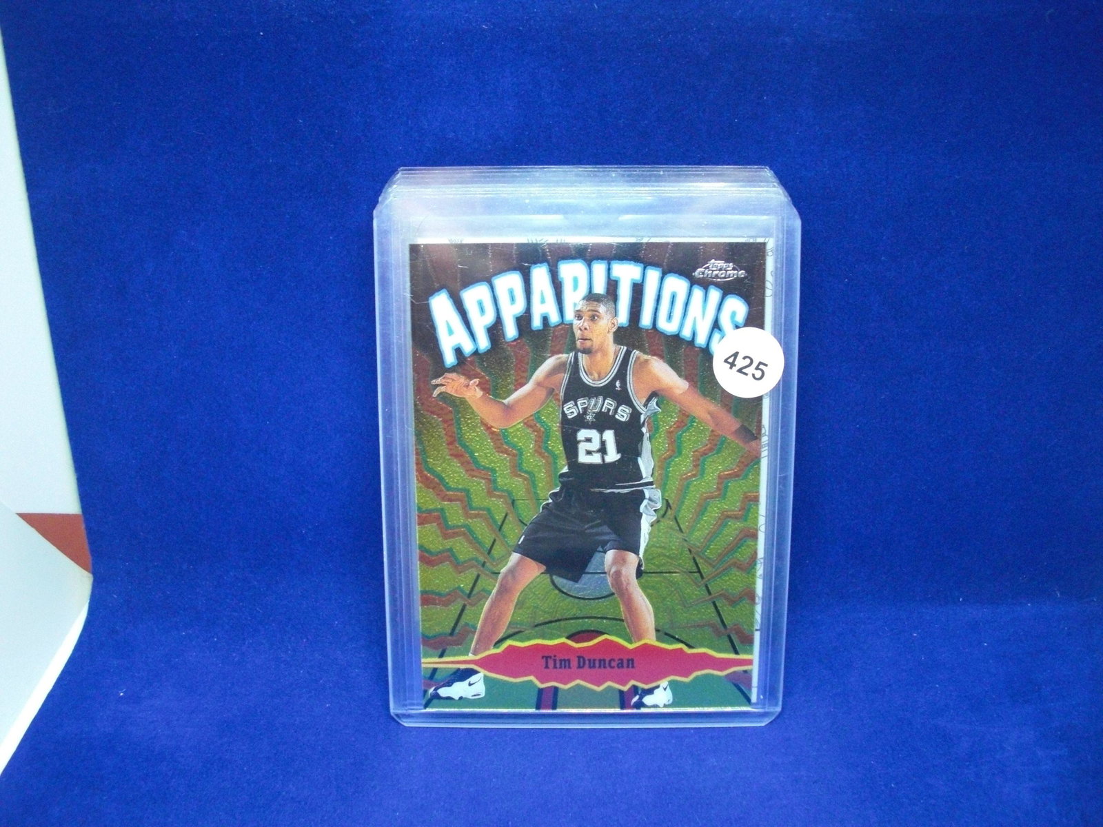 tim duncan apparitons: in top loader