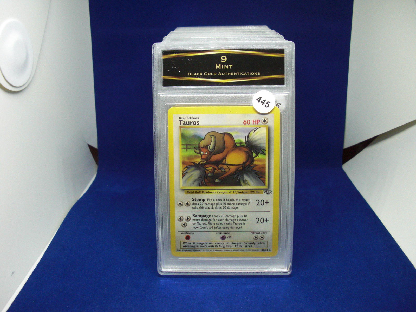 bga graded pokemon tauros mint 9 (1 of 1)