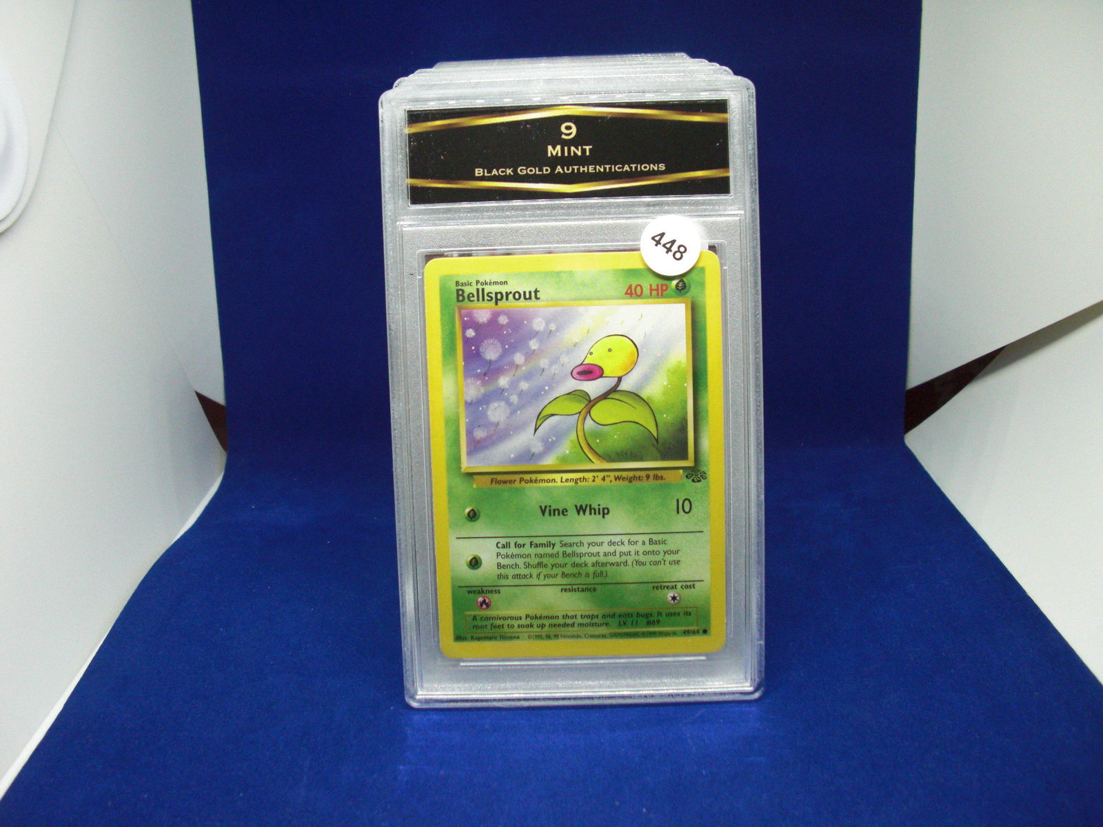 bga graded pokemon bellsprout mint 9 (1 of 1)