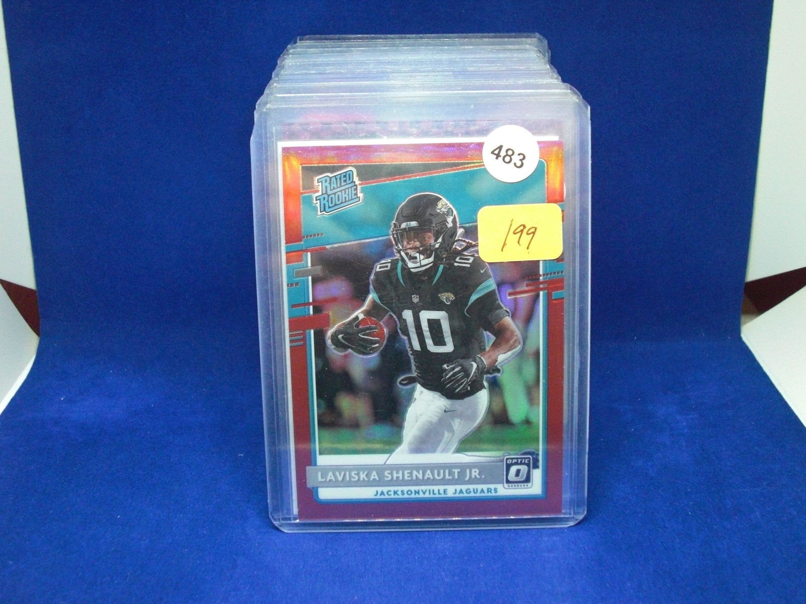 laviska shenault jr rookie red #60/99 (1 of 1)