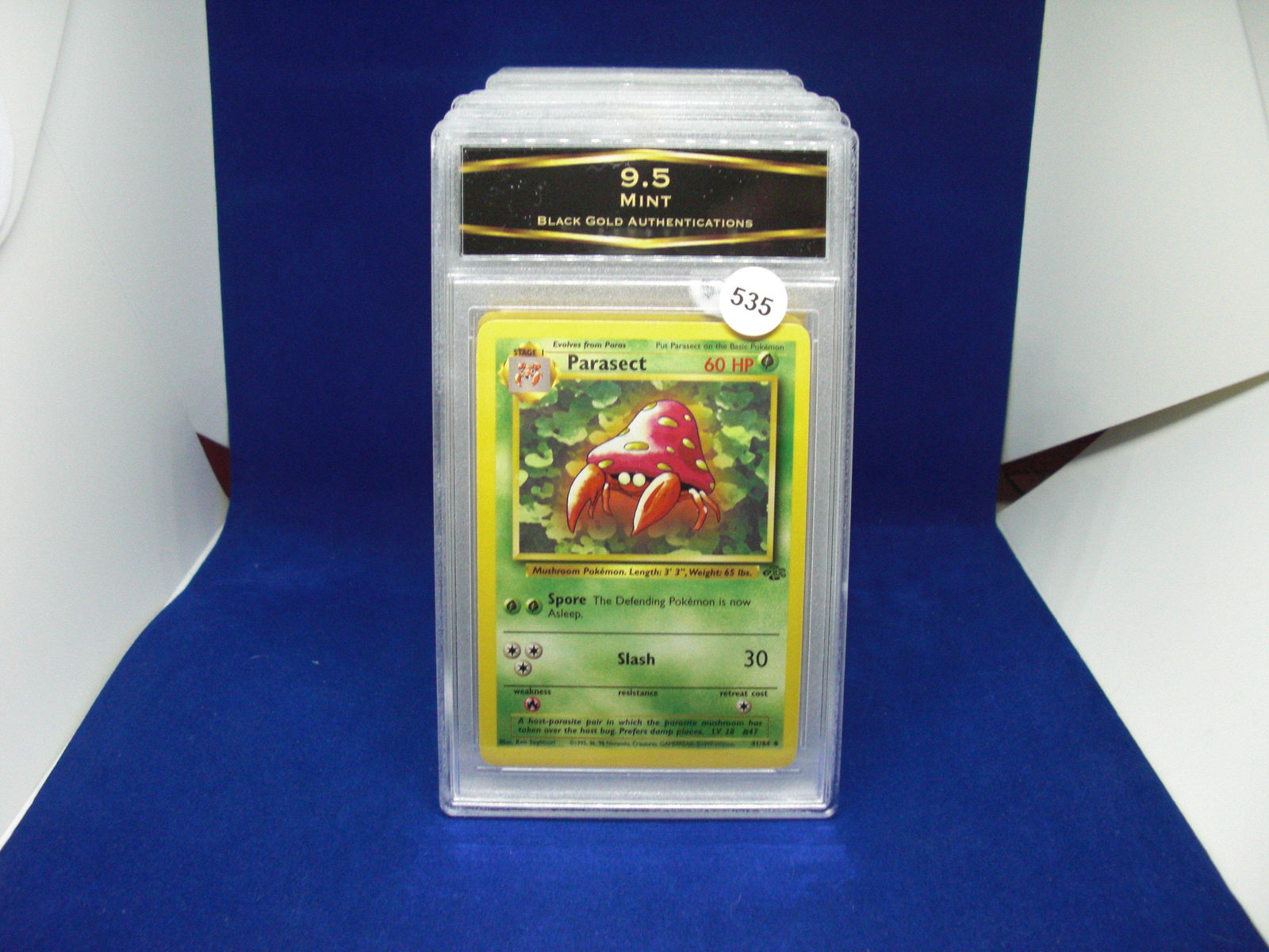 bga graded pokemon parasect mint 9.5 (1 of 1)