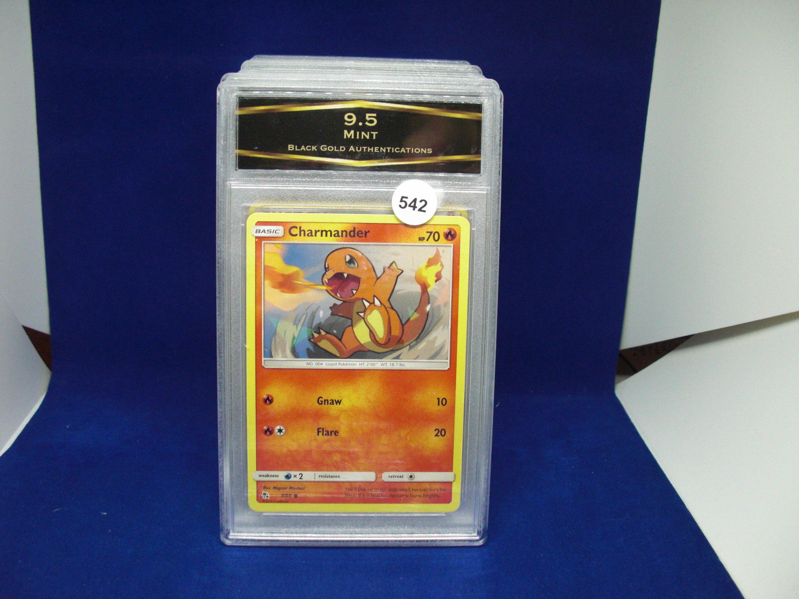 bga graded pokemon charmander mint 9.5 (1 of 1)