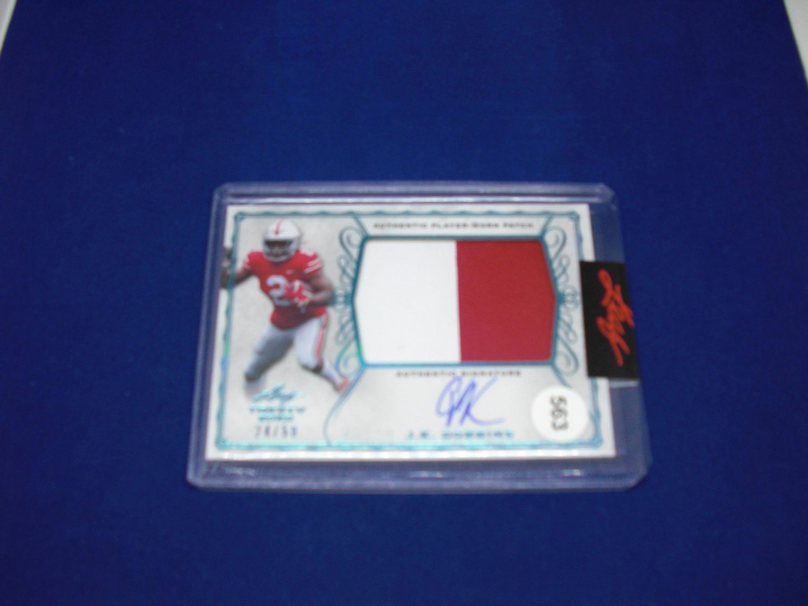 j.k dobbins auto/jersey #24/50 (1 of 1)