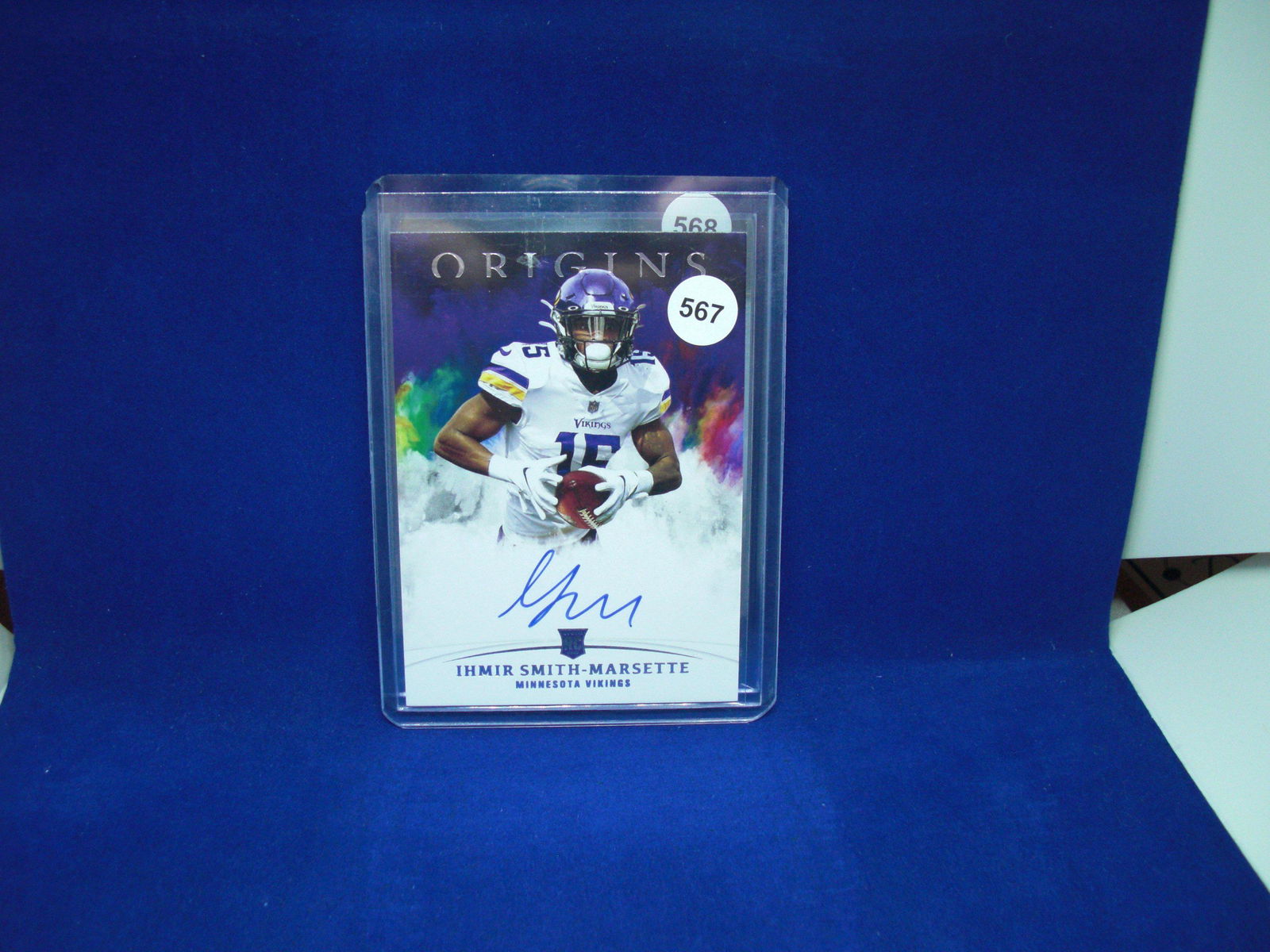 ihmir smith marsette auto origins rookie (1 of 1)