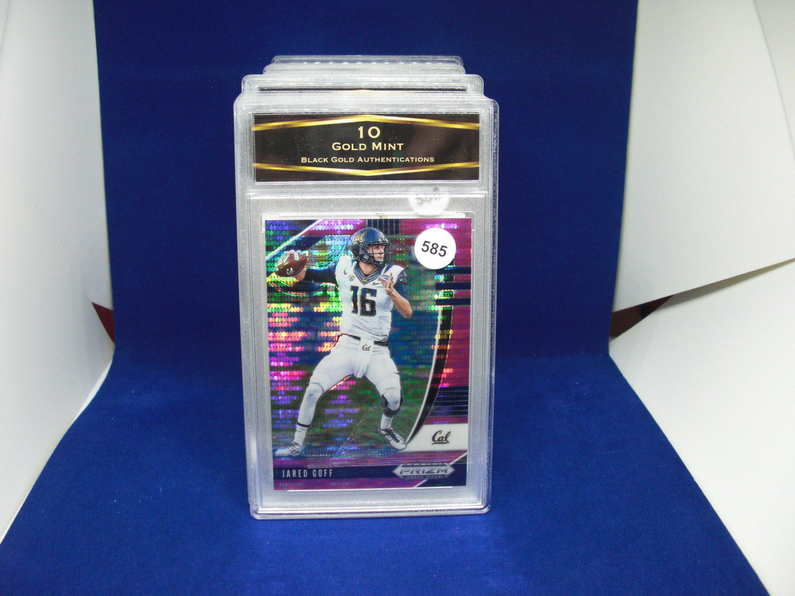 bga graded jared godd pink mint 10: nice graded card