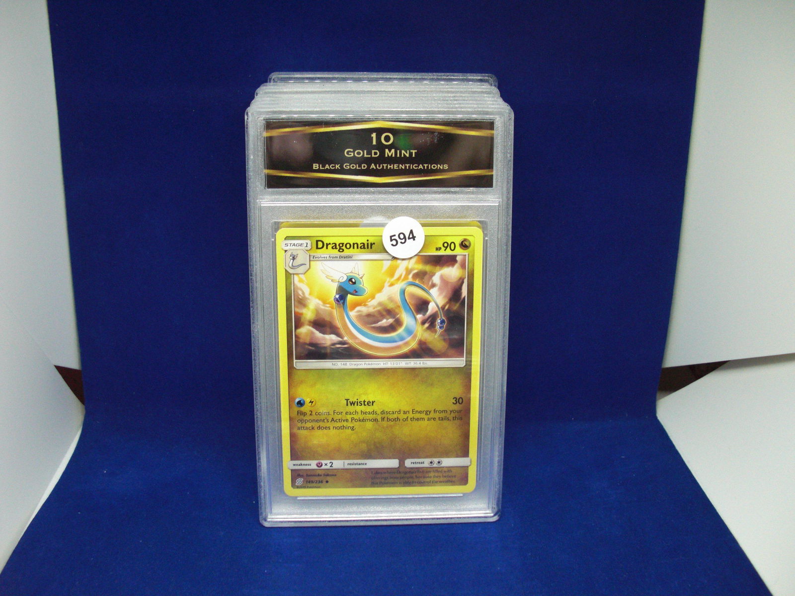 bga graded pokemon dragonair mint 10 (1 of 1)